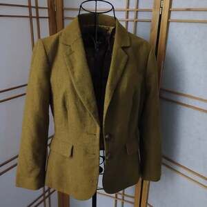 Clubroom Womans Suit Jacket Medium Wool Blend
